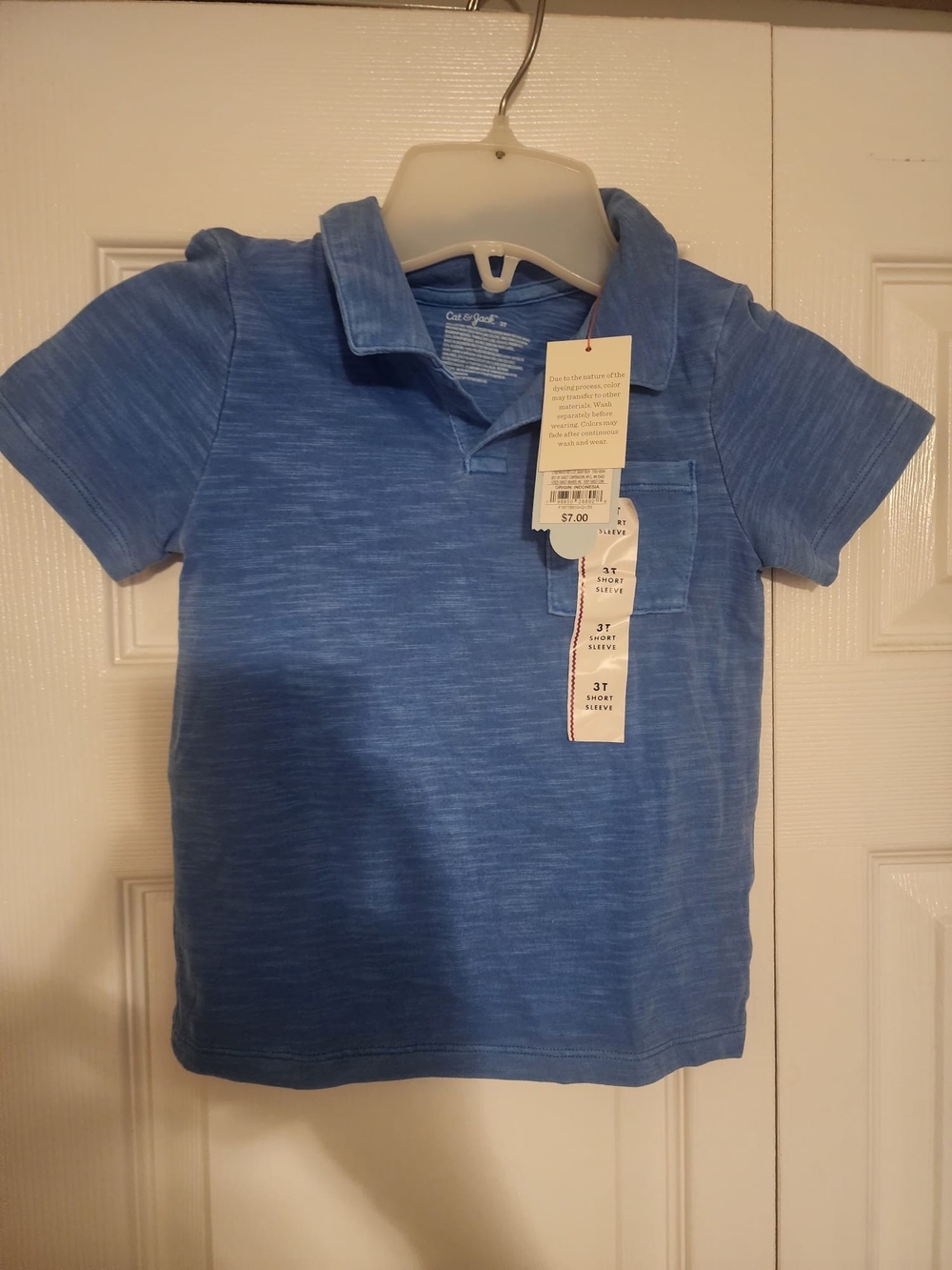 Cat & Jack Blue Short-Sleeve Polo Shirt for Kids